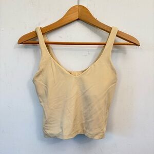 Lululemon Align Tank Top Butter Yellow Women's Size 6